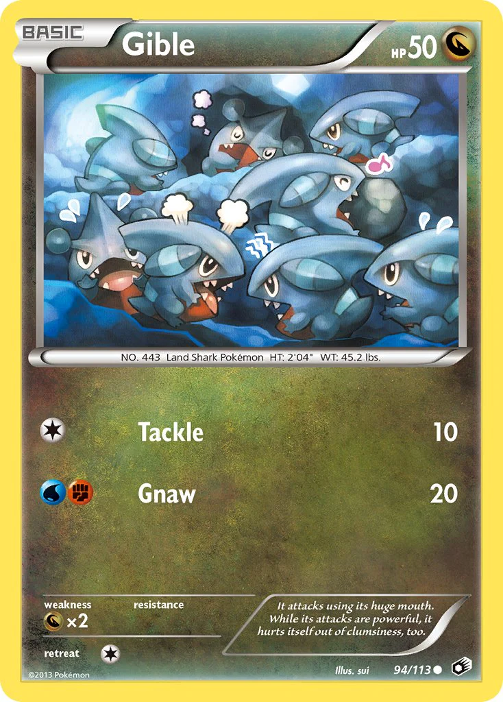 Legendary Treasures 094 Gible