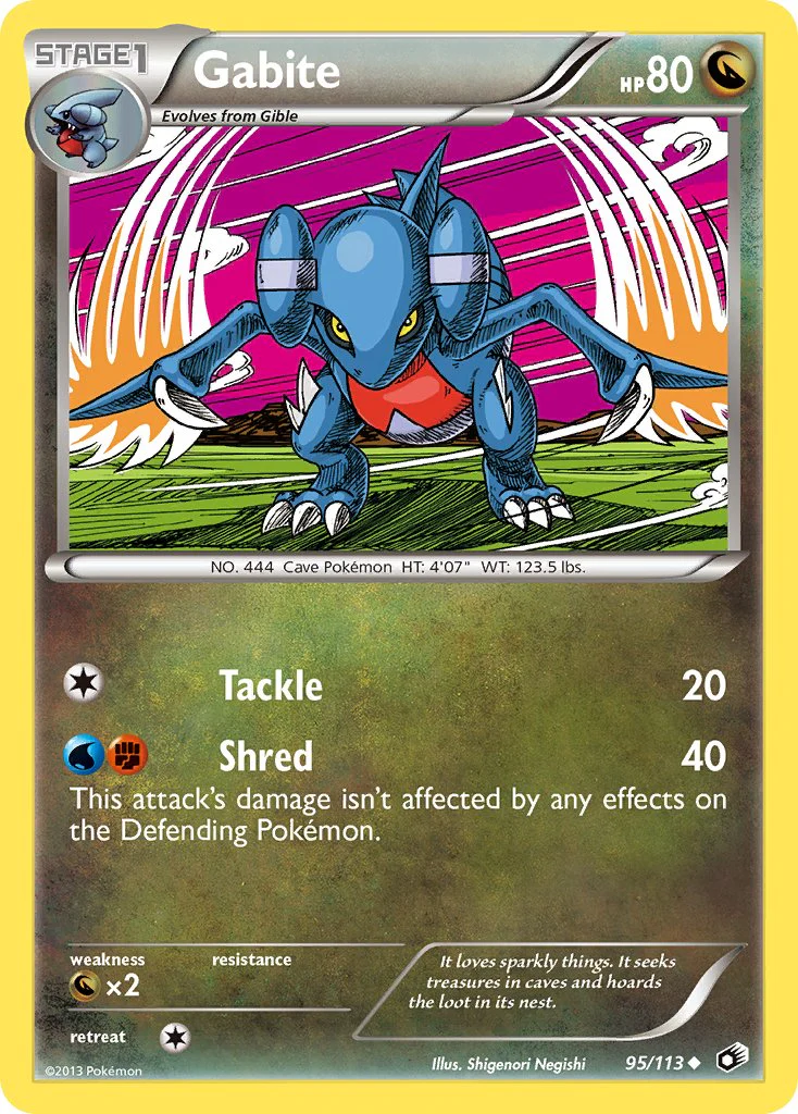 Legendary Treasures 095 Gabite