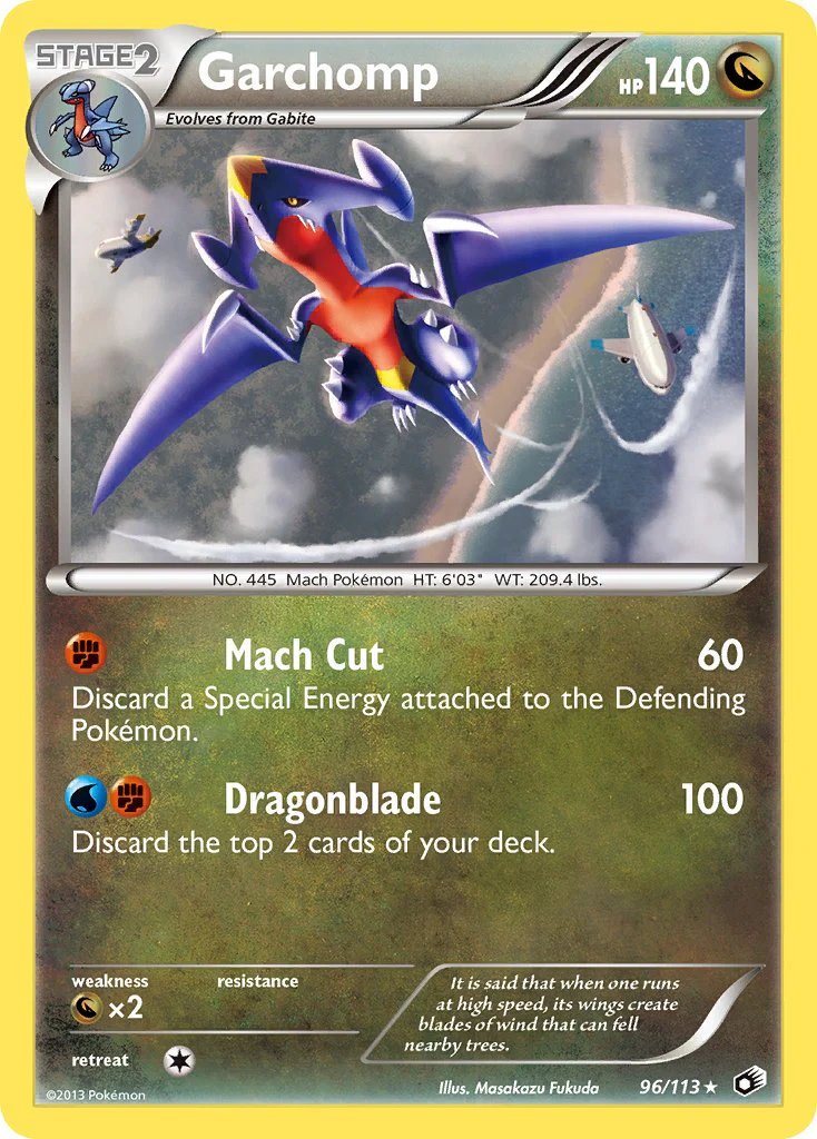 Legendary Treasures 096 Garchomp