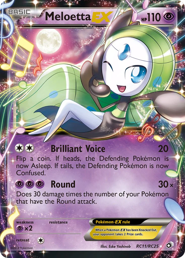 Legendary Treasures RC11 Meloetta-EX