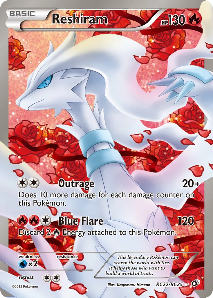 Legendary Treasures RC22 Reshiram