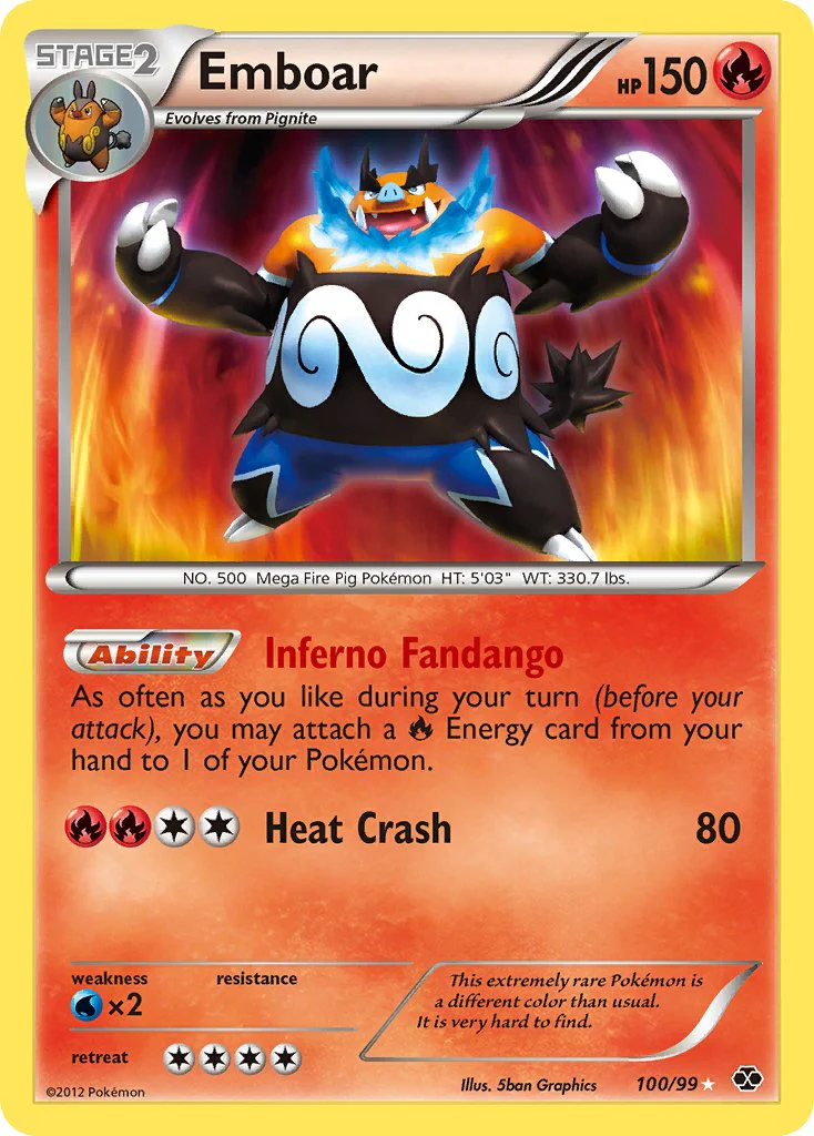Next Destinies 100 Emboar