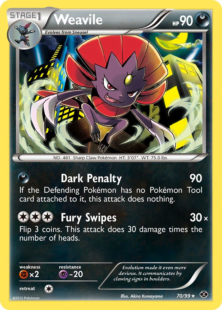 Next Destinies 070 Weavile