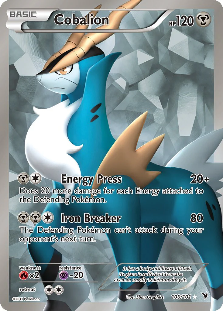 Noble Victories 100 Cobalion