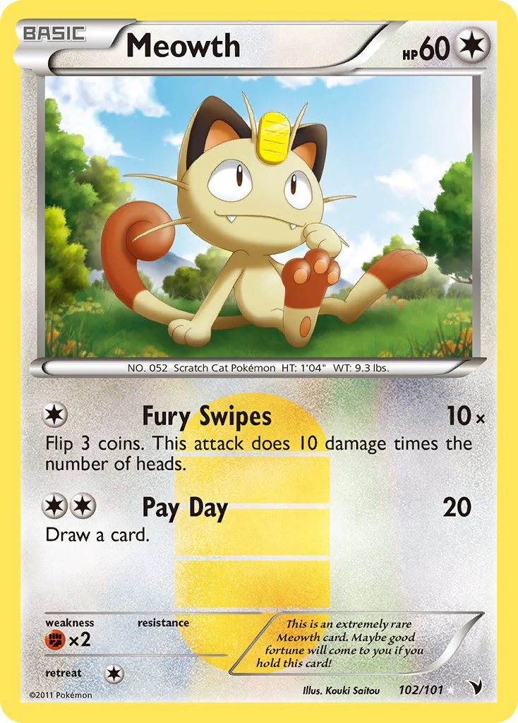 Noble Victories 102 Meowth
