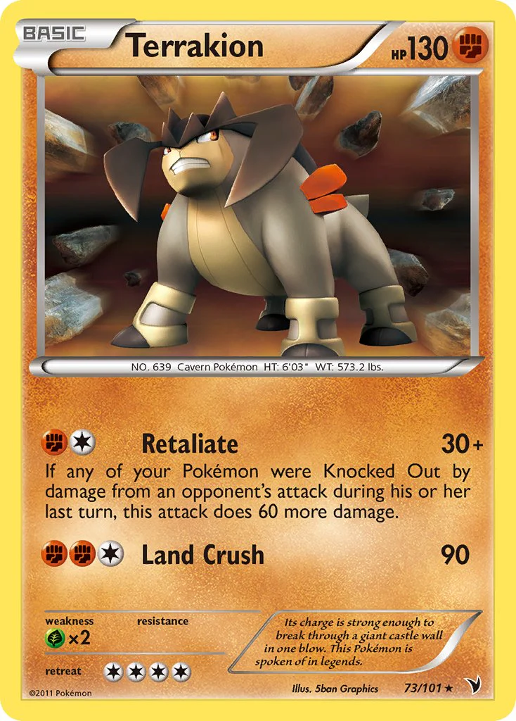 Noble Victories 073 Terrakion