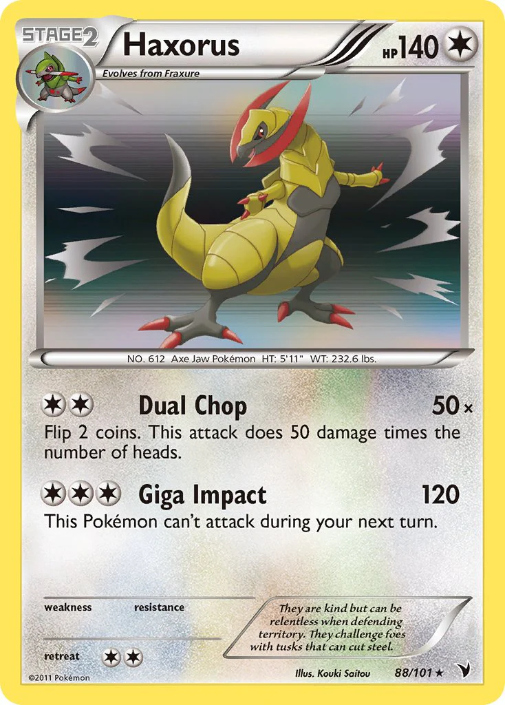 Noble Victories 088 Haxorus