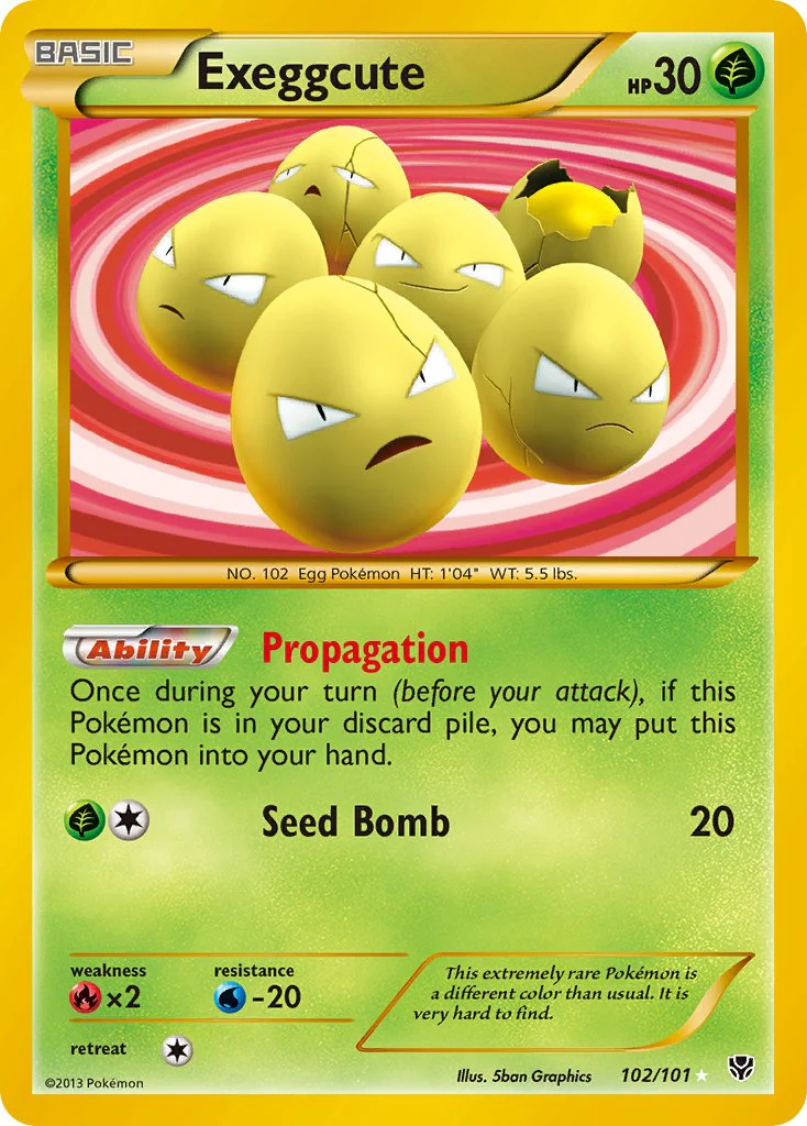 Plasma Blast 102 Exeggcute