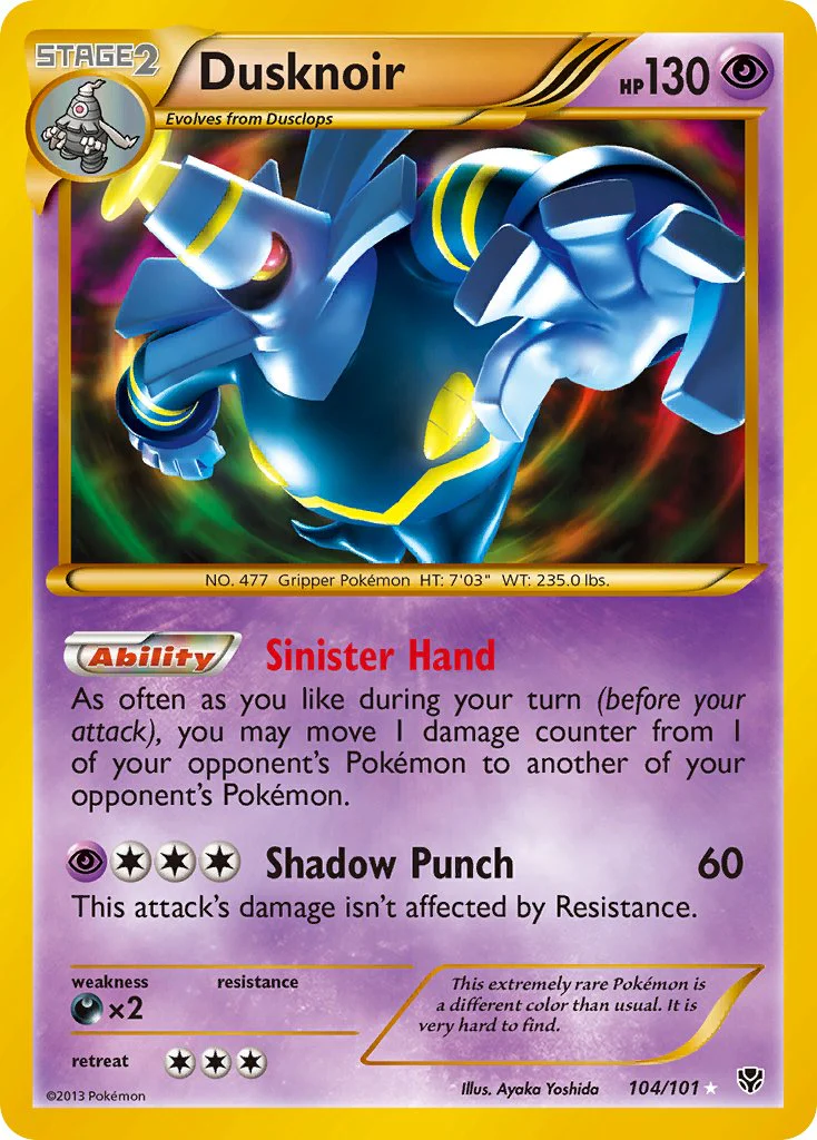 Plasma Blast 104 Dusknoir