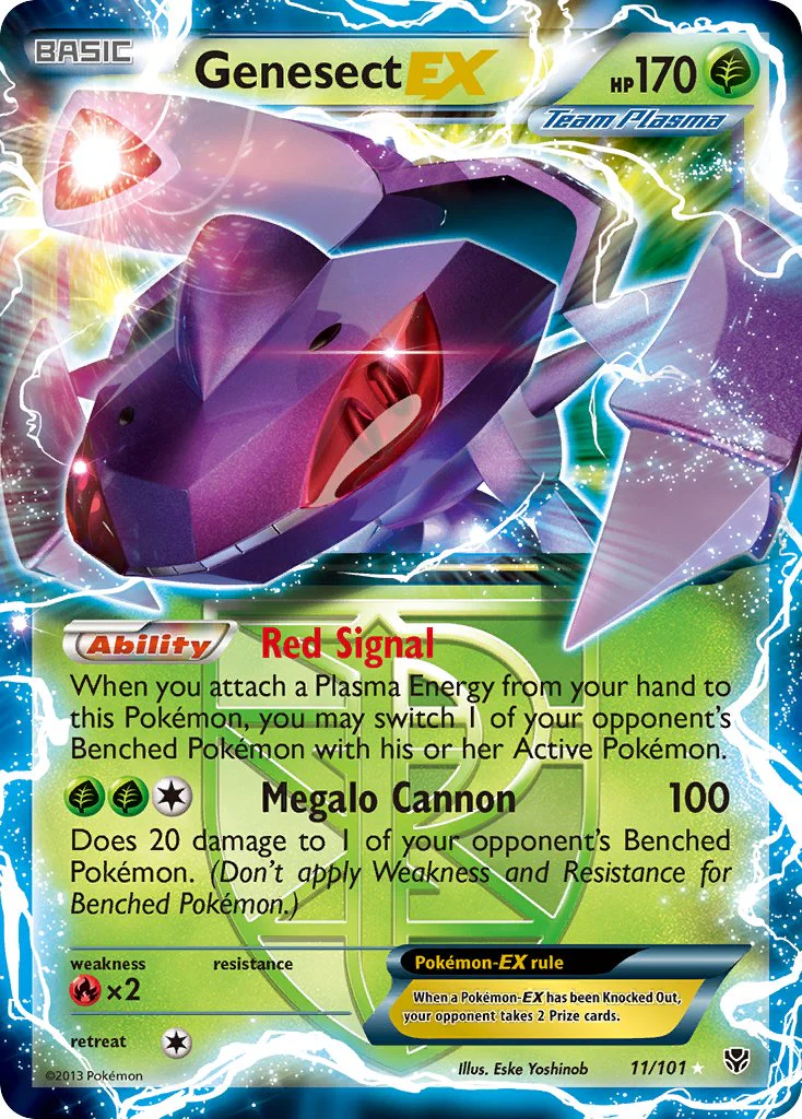 Plasma Blast 011 Genesect-EX