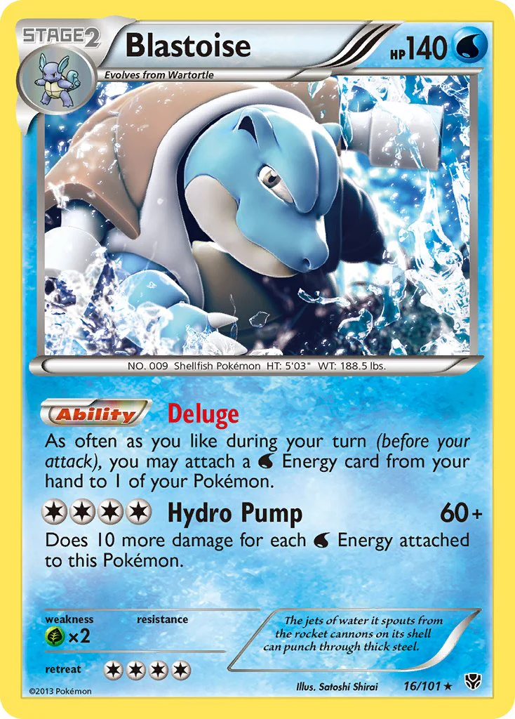 Plasma Blast 016 Blastoise