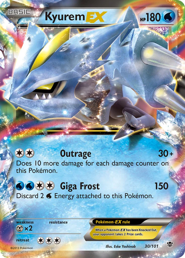 Plasma Blast 030 Kyurem-EX