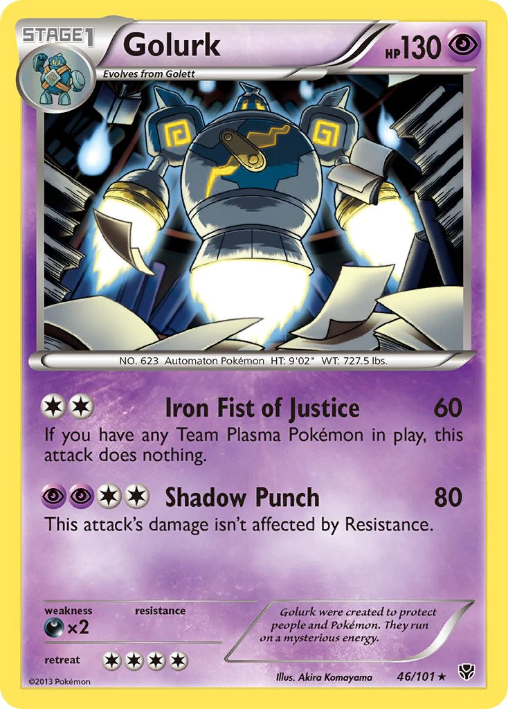 Plasma Blast 046 Golurk