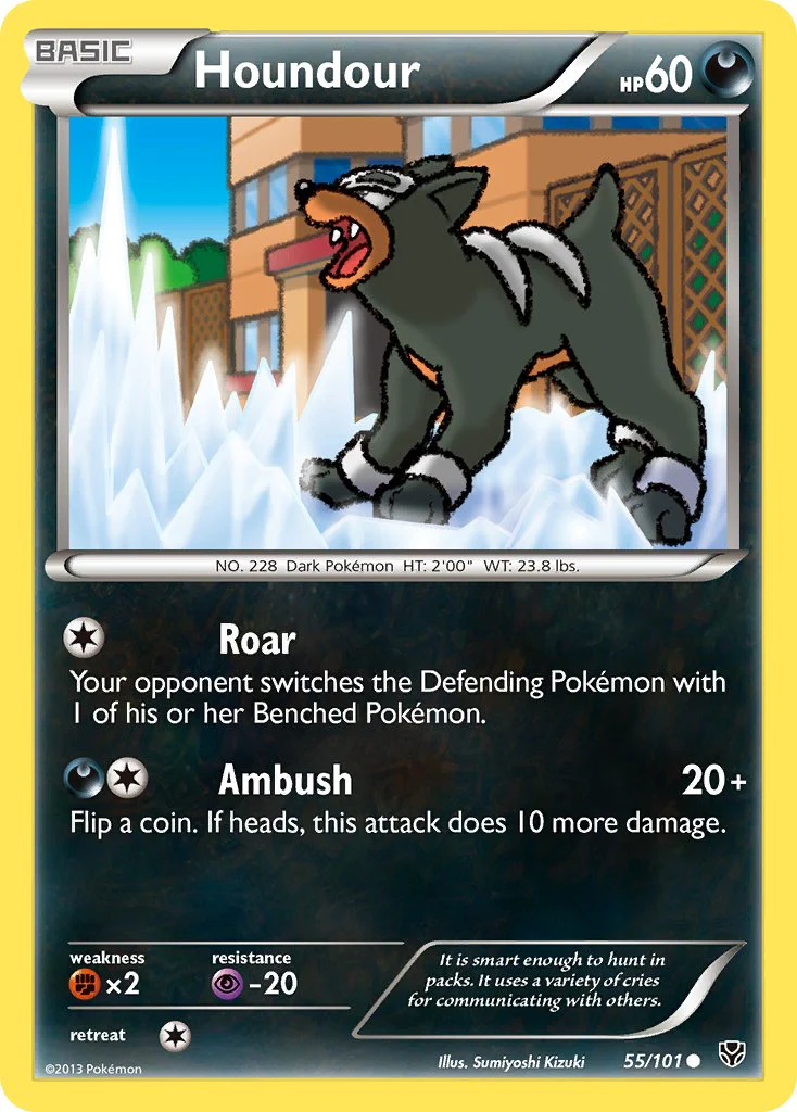 Plasma Blast 055 Houndour