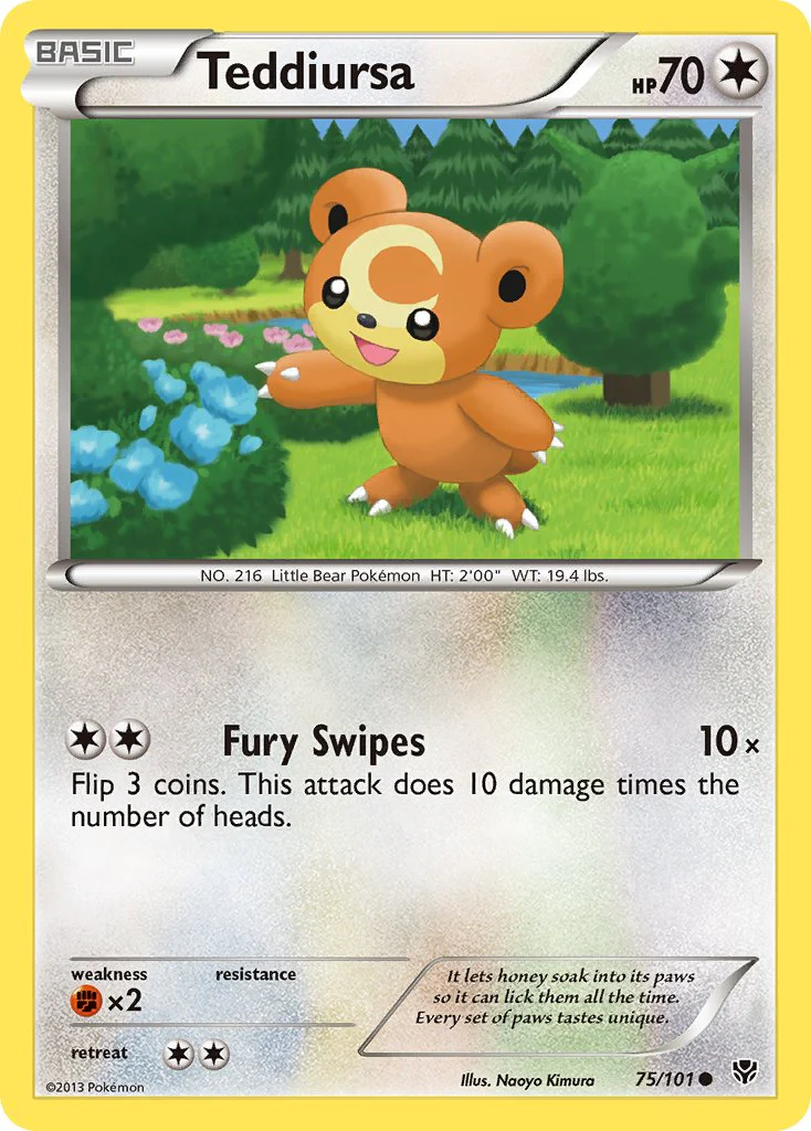 Plasma Blast 075 Teddiursa