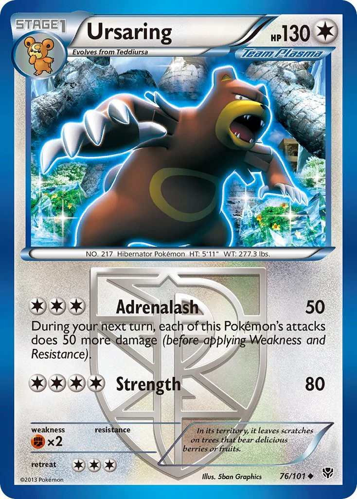 Plasma Blast 076 Ursaring
