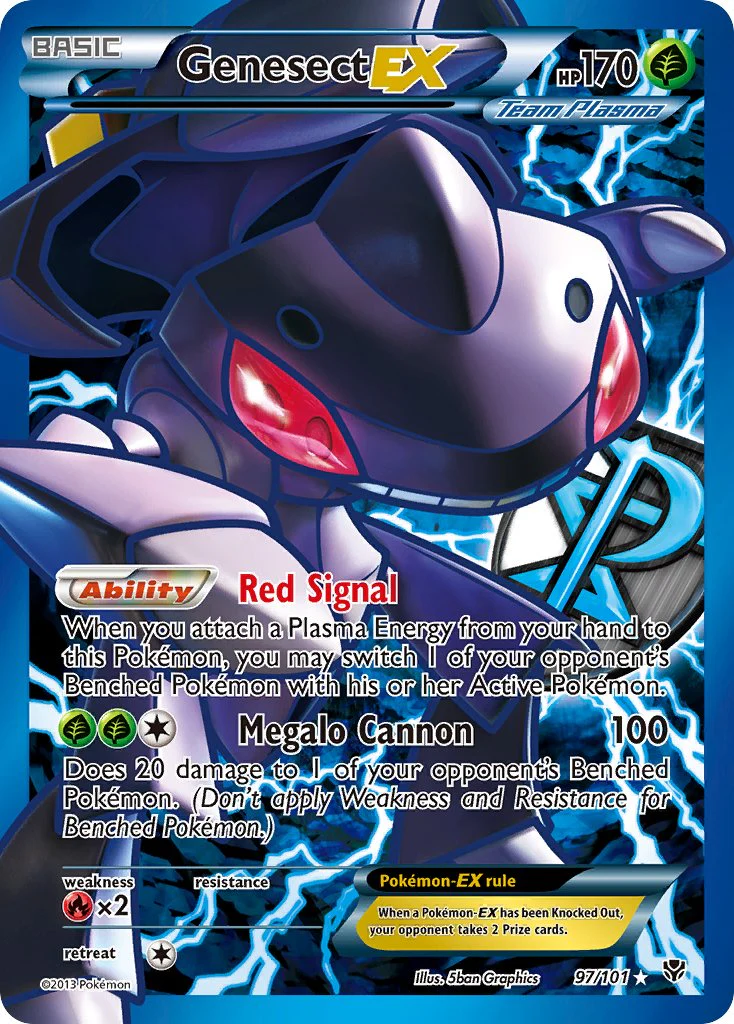 Plasma Blast 097 Genesect-EX