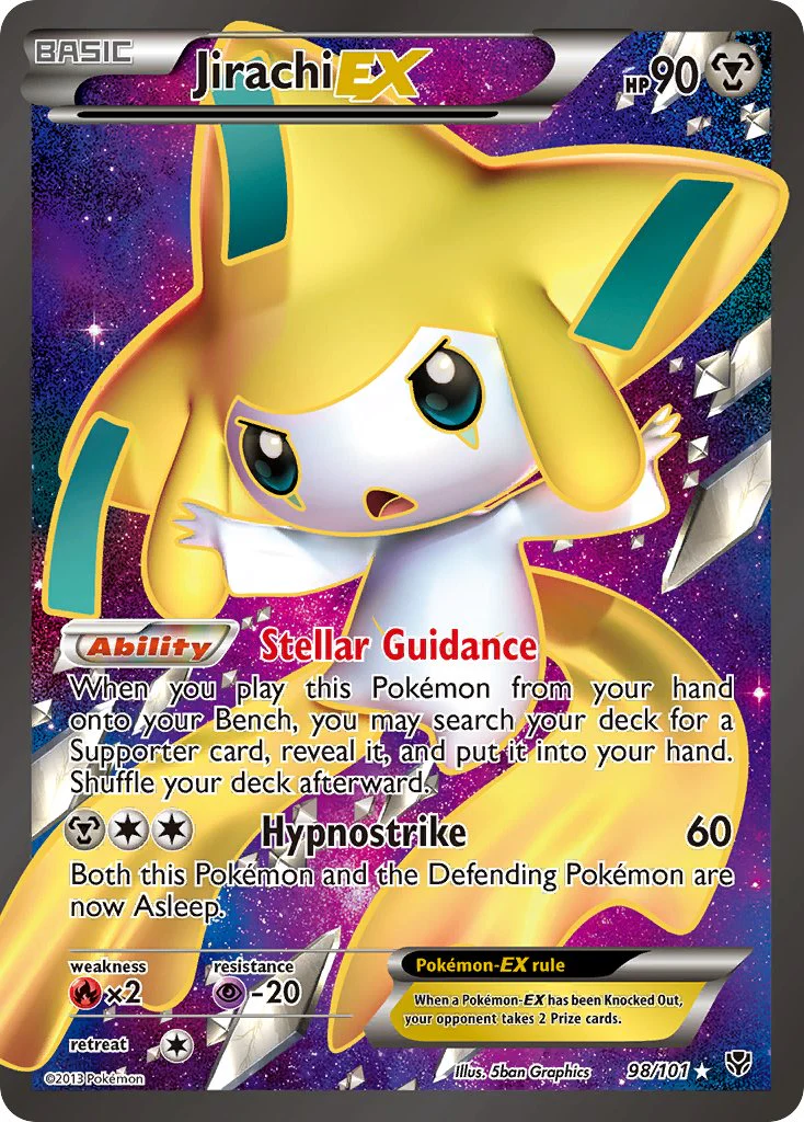 Plasma Blast 098 Jirachi-EX