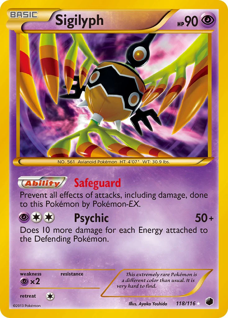 Plasma Freeze 118 Sigilyph