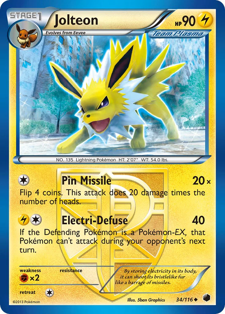 Plasma Freeze 034 Jolteon