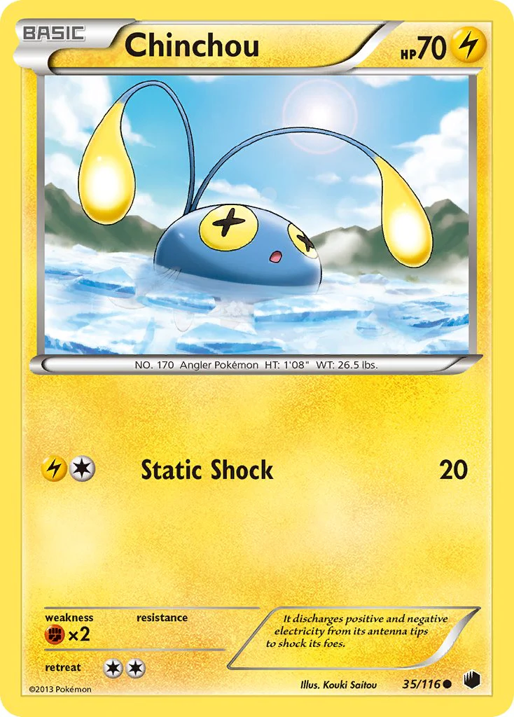 Plasma Freeze 035 Chinchou