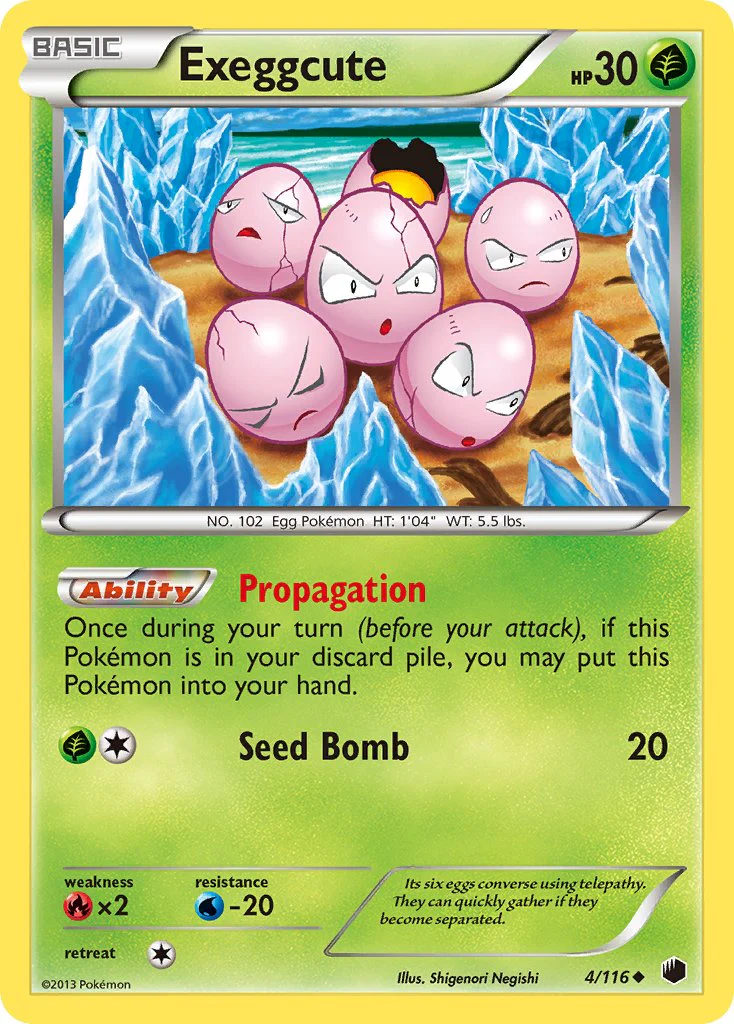Plasma Freeze 004 Exeggcute