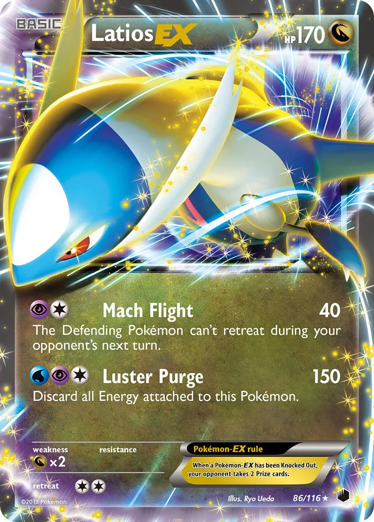 Plasma Freeze 086 Latios-EX