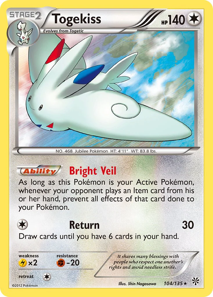 Plasma Storm 104 Togekiss