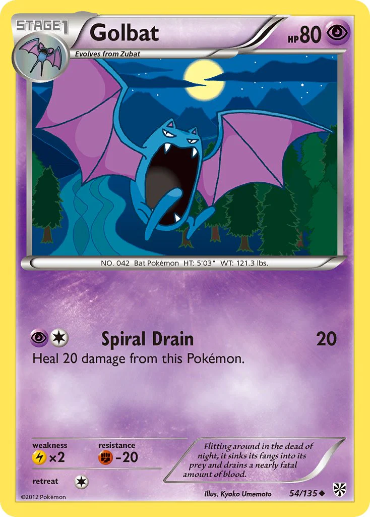 Plasma Storm 054 Golbat