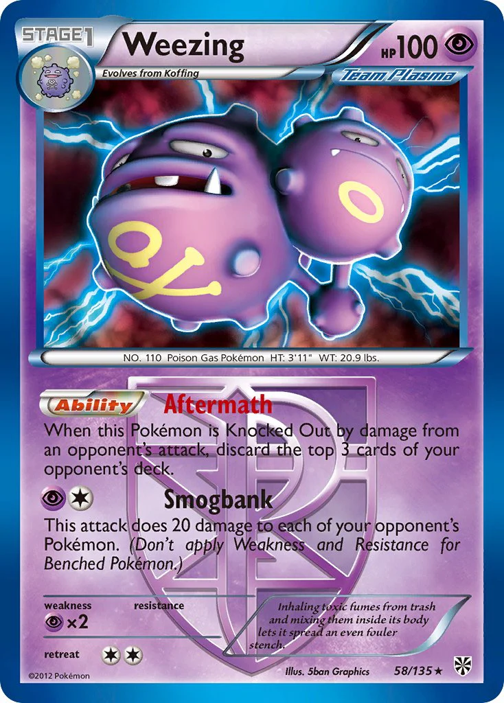 Plasma Storm 058 Weezing
