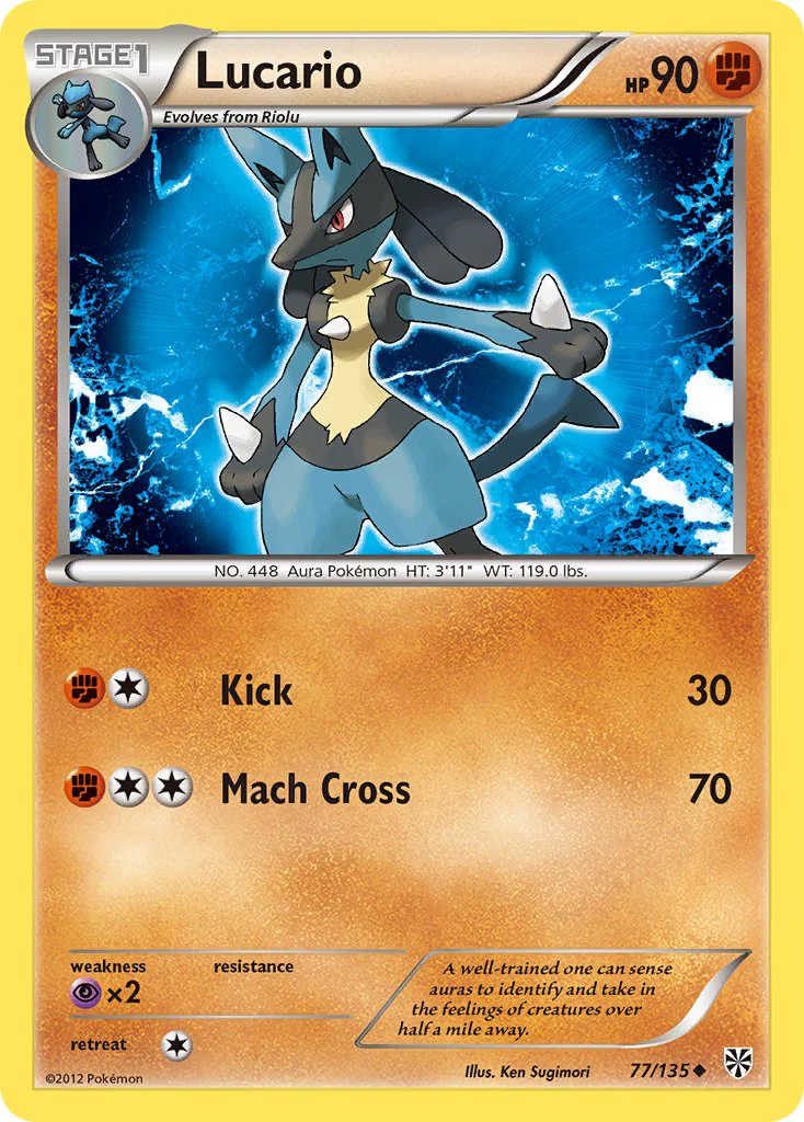 Plasma Storm 077 Lucario