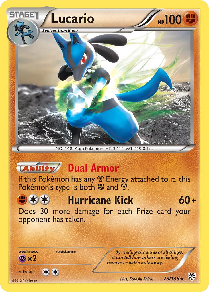 Plasma Storm 078 Lucario