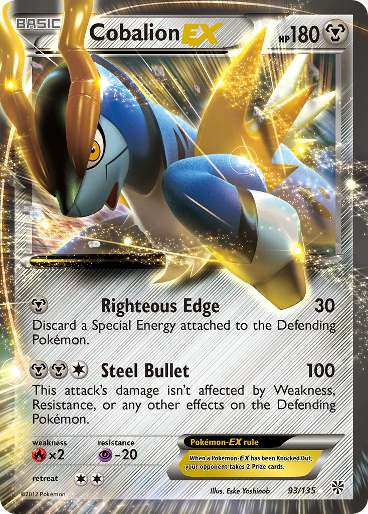 Plasma Storm 093 Cobalion-EX