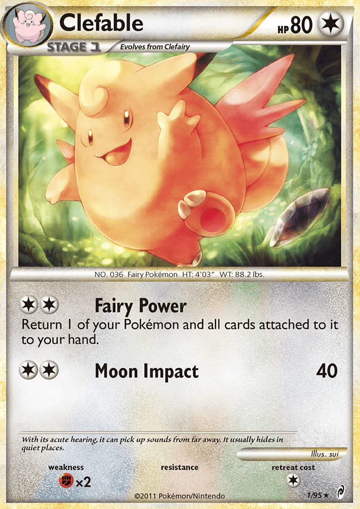 Call of Legends 001 Clefable