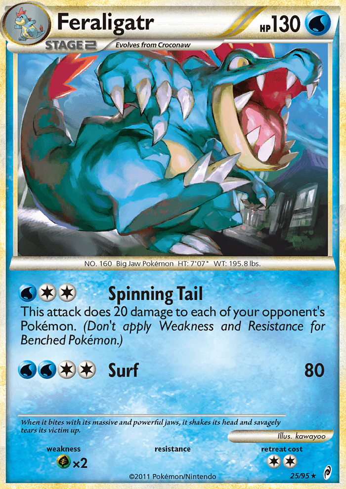 Call of Legends 025 Feraligatr