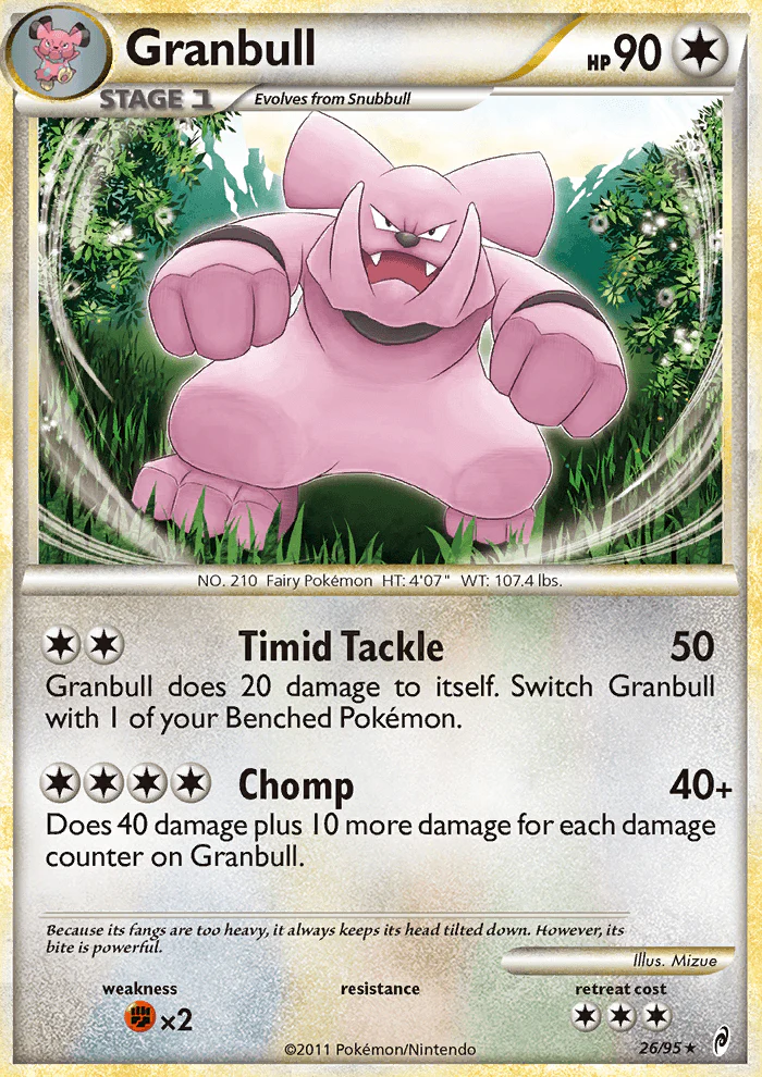 Call of Legends 026 Granbull