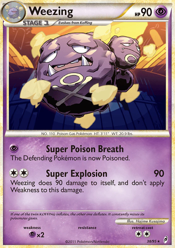 Call of Legends 038 Weezing