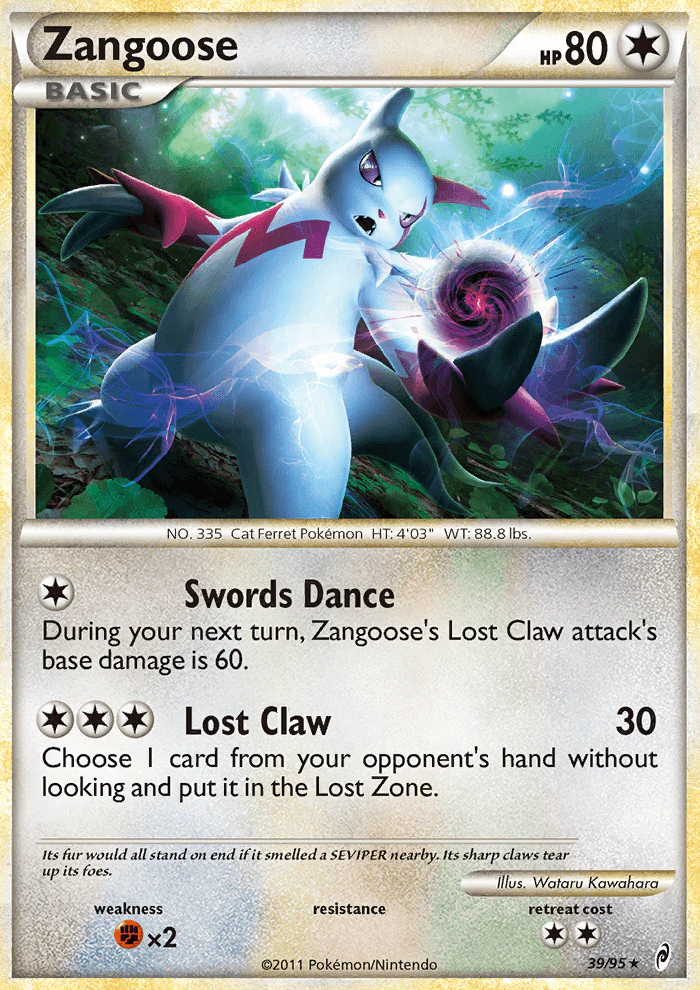 Call of Legends 039 Zangoose