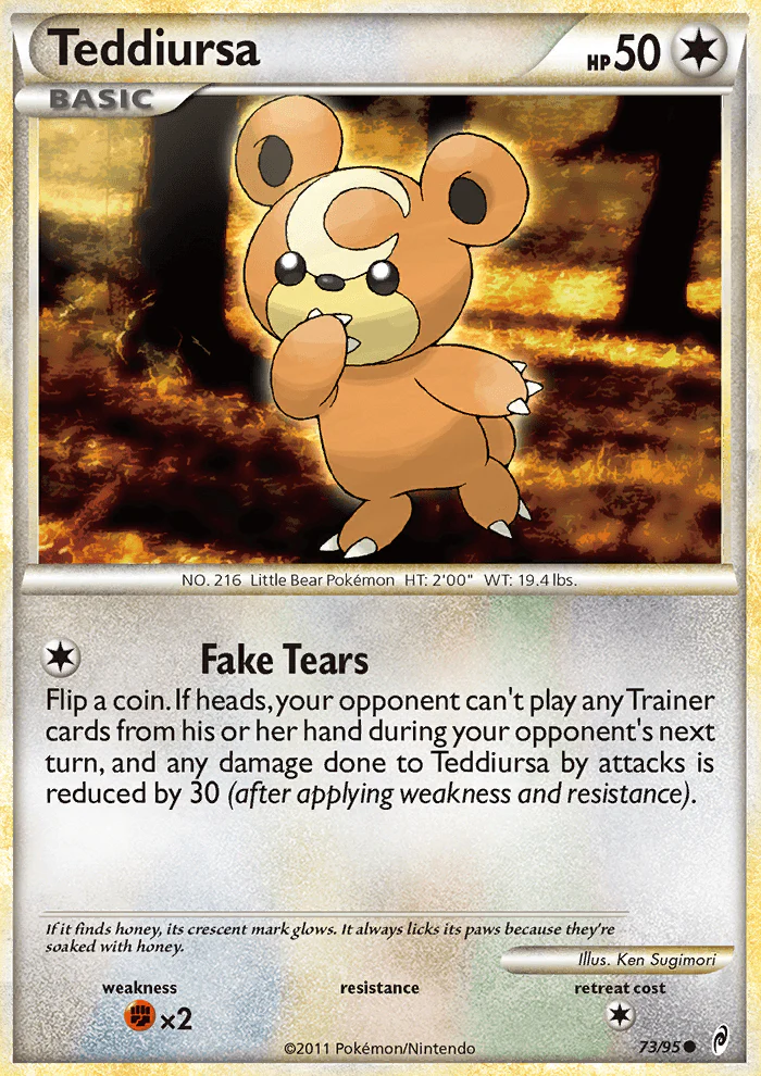 Call of Legends 073 Teddiursa