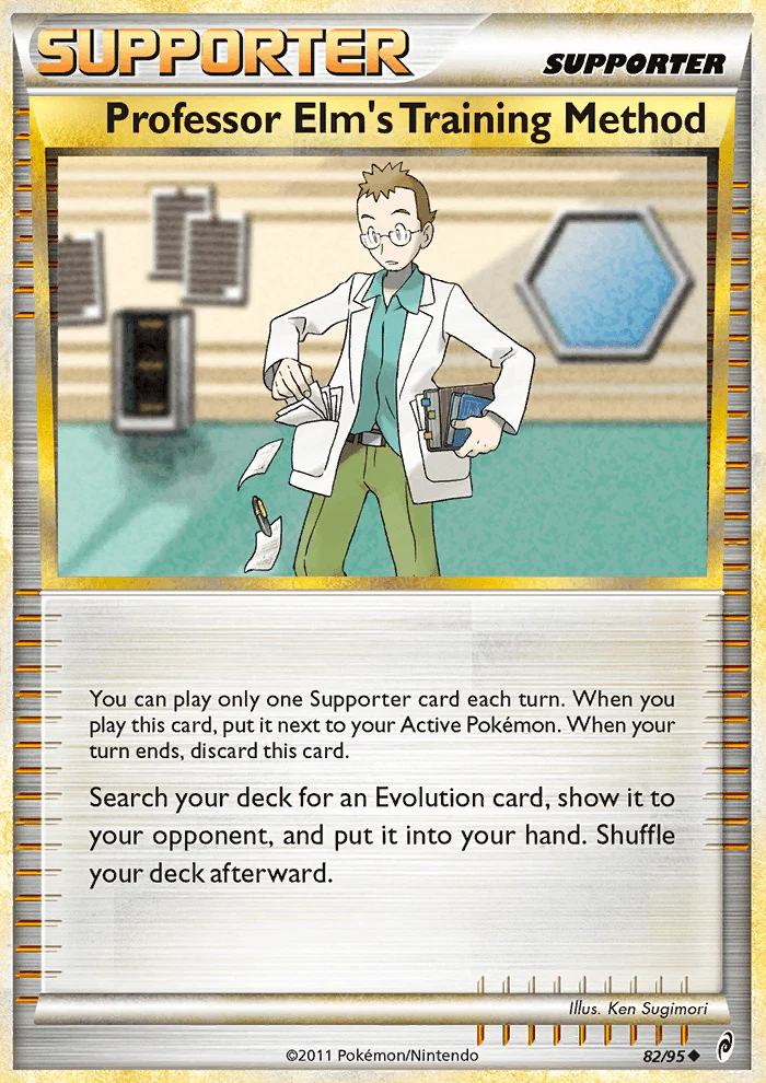 Call of Legends 082 Professor Elm's Training Method