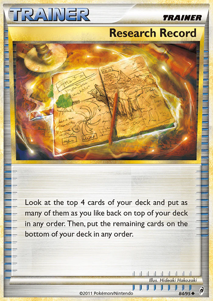 Call of Legends 084 Research Record