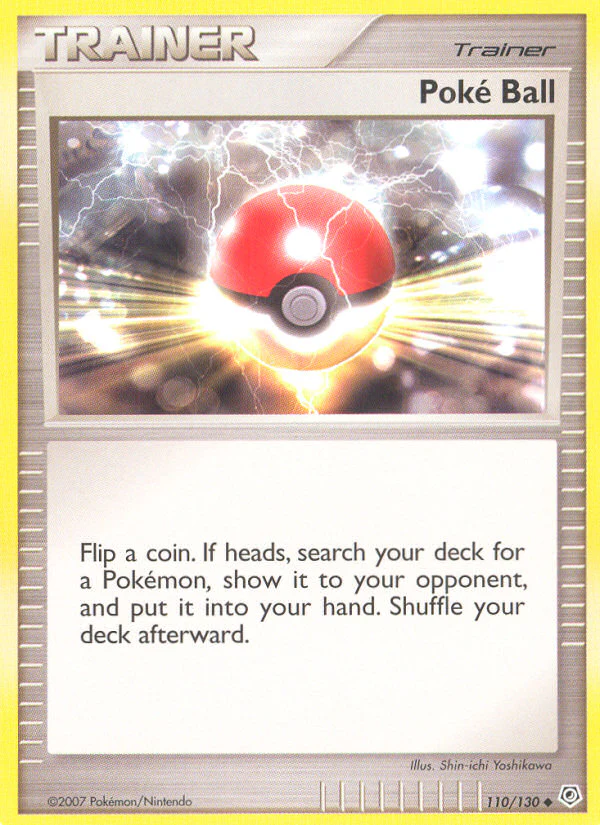 Diamond and Pearl 110 Poké Ball