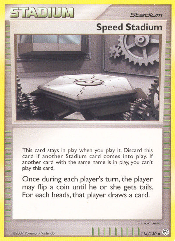 Diamond and Pearl 114 Speed Stadium
