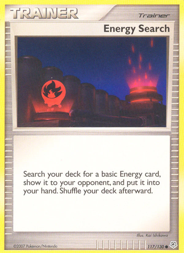 Diamond and Pearl 117 Energy Search