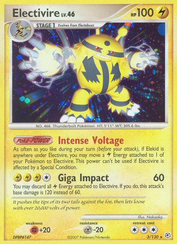Diamond and Pearl 003 Electivire