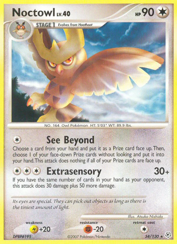 Diamond and Pearl 034 Noctowl