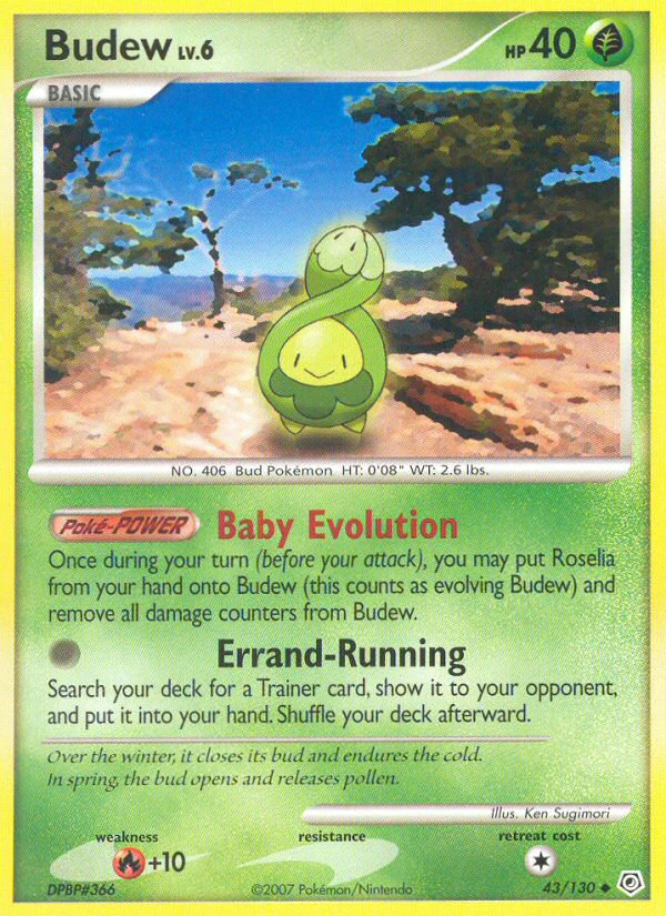 Diamond and Pearl 043 Budew