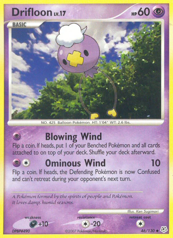 Diamond and Pearl 046 Drifloon