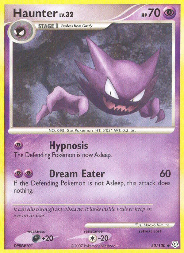 Diamond and Pearl 050 Haunter