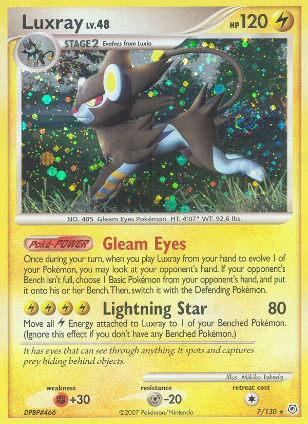 Diamond and Pearl 007 Luxray
